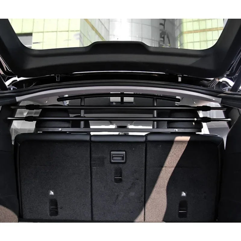 Barandilla para mascotas en el maletero del Tesla Model Y, barrera para perros, barandilla para mascotas a bordo en el maletero, valla para mascotas en el asiento trasero, accesorios para el coche Model Y 2024