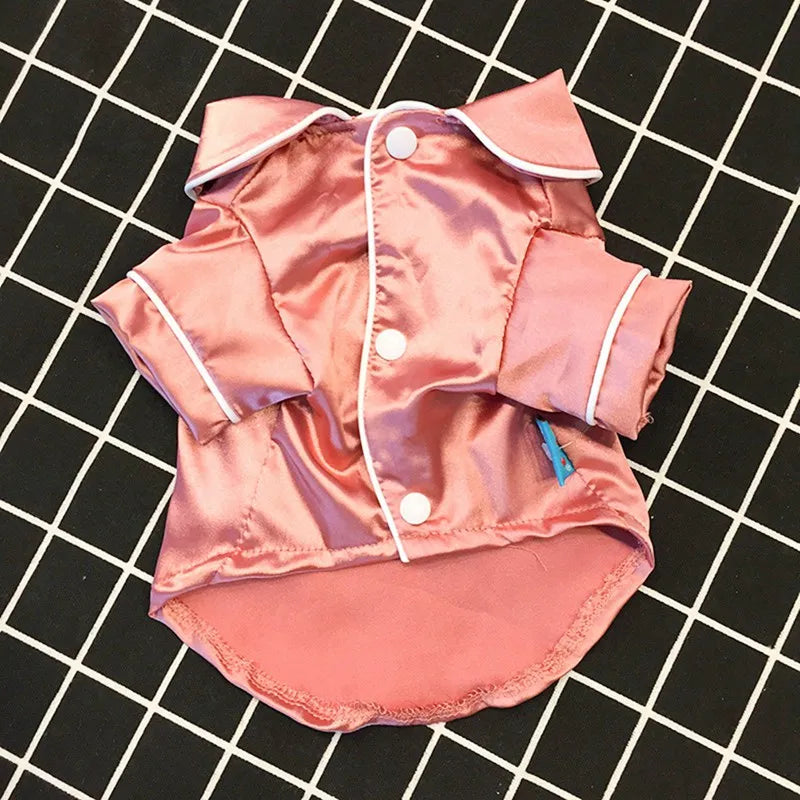 Summer Cotton Pet Pajamas | Soft & Lightweight Sleepwear for Small Dogs and Cats