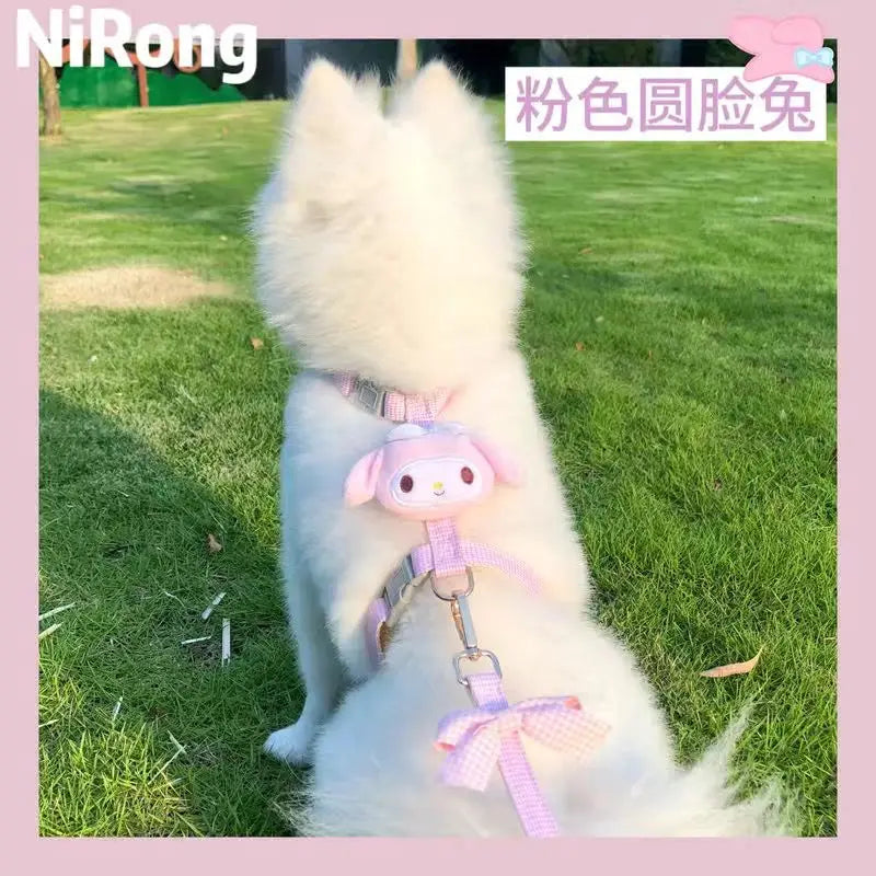 Sanrio Hello Kitty | Kuromi | My Melody Pet Leash – Kawaii Style for Your Furry Friend