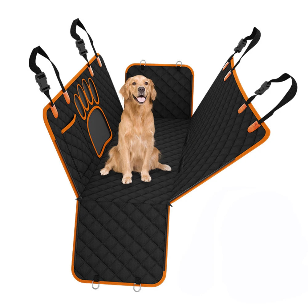 Waterproof Dog Car Seat Cover | Hammock & Rear Seat Protector for Small, Medium & Large Dogs