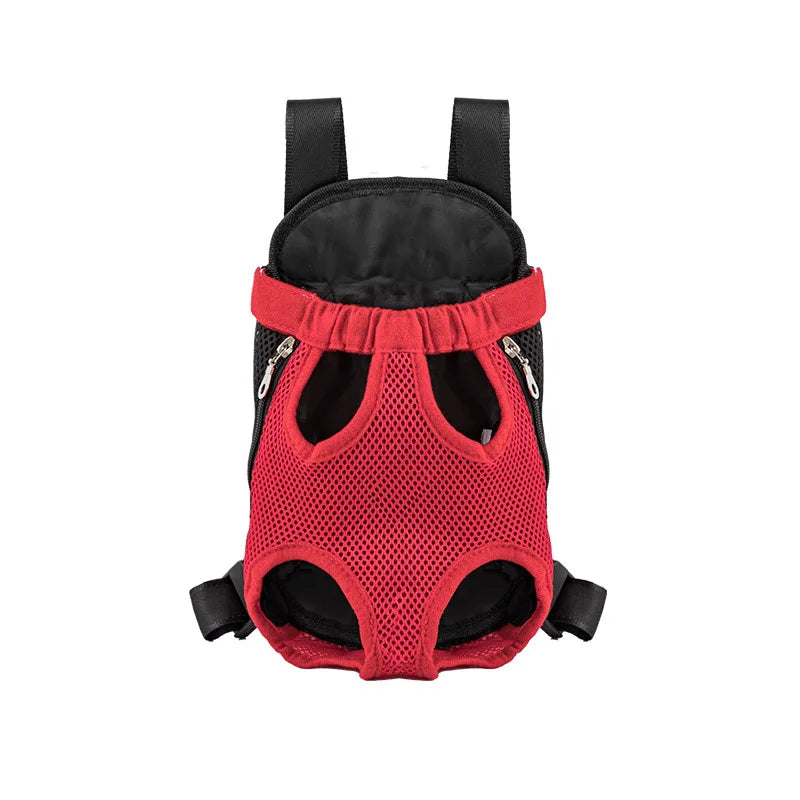 Breathable Pet Carrier Backpack | Front & Back Wear for Small Dogs & Cats