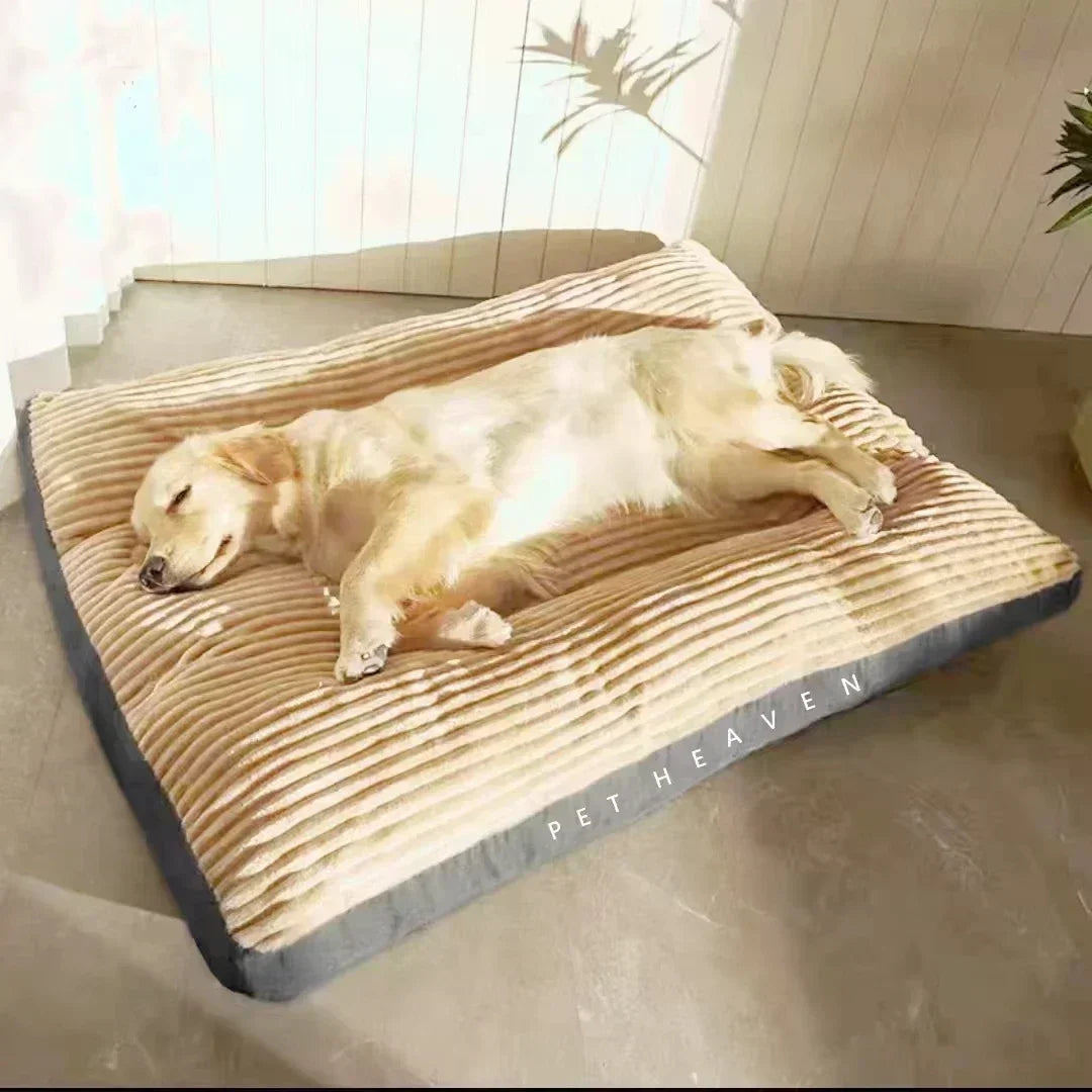 Washable Corduroy Dog Bed | Deep Sleep Cushion for Small to Large Dogs