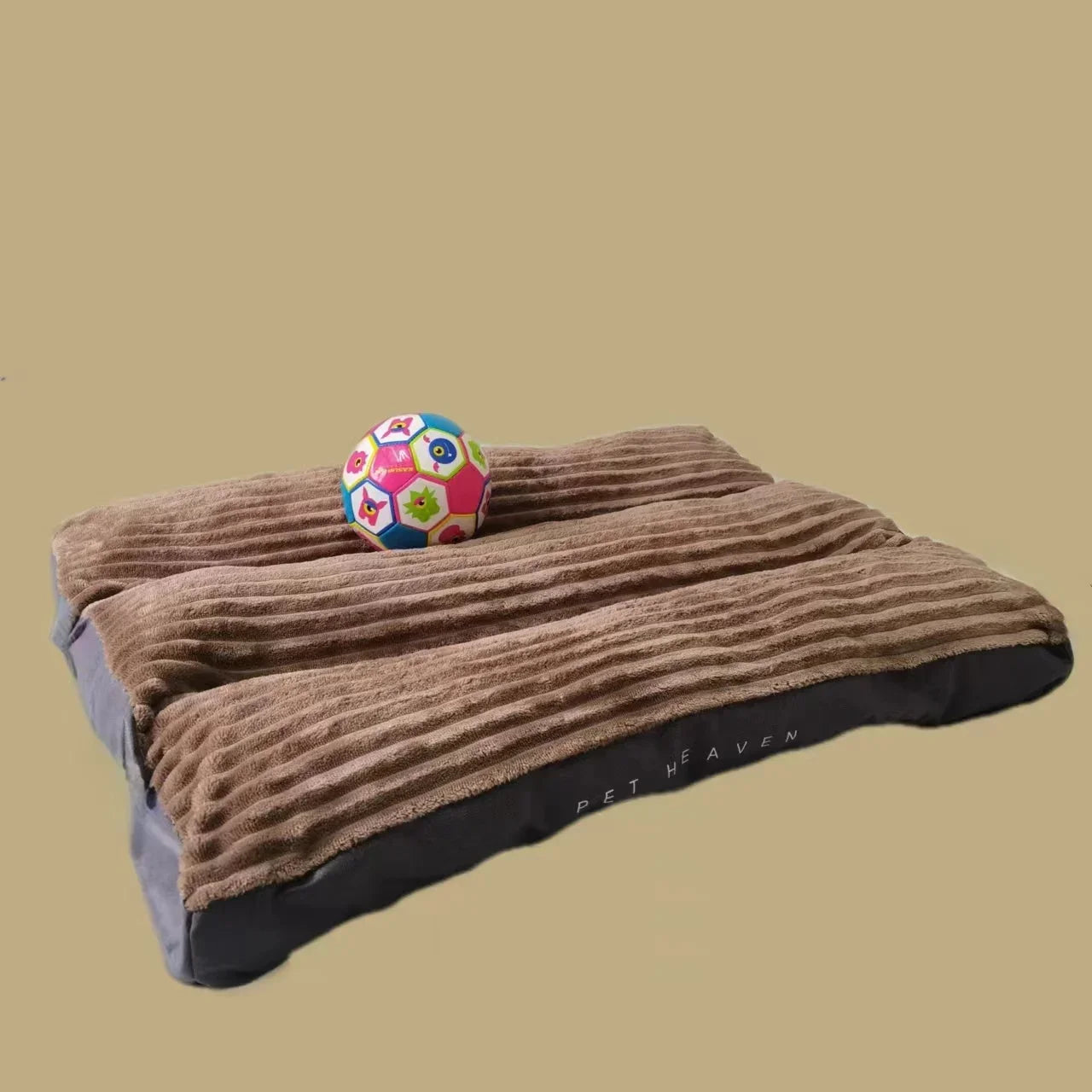 Washable Corduroy Dog Bed | Deep Sleep Cushion for Small to Large Dogs