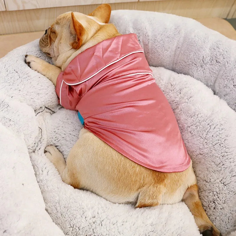 Summer Cotton Pet Pajamas | Soft & Lightweight Sleepwear for Small Dogs and Cats