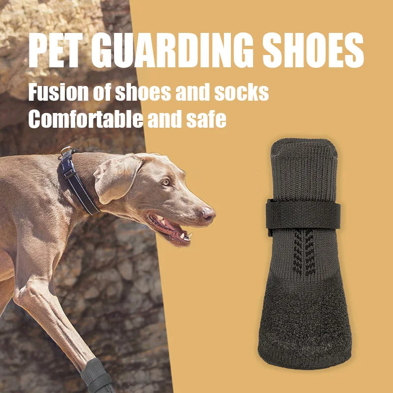 Winter Dog Boots – Waterproof, Anti-Slip & Cozy Paw Protection