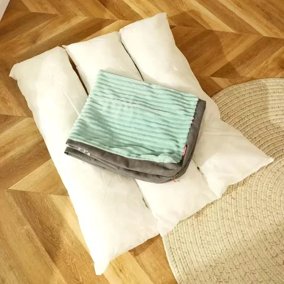 Washable Corduroy Dog Bed | Deep Sleep Cushion for Small to Large Dogs