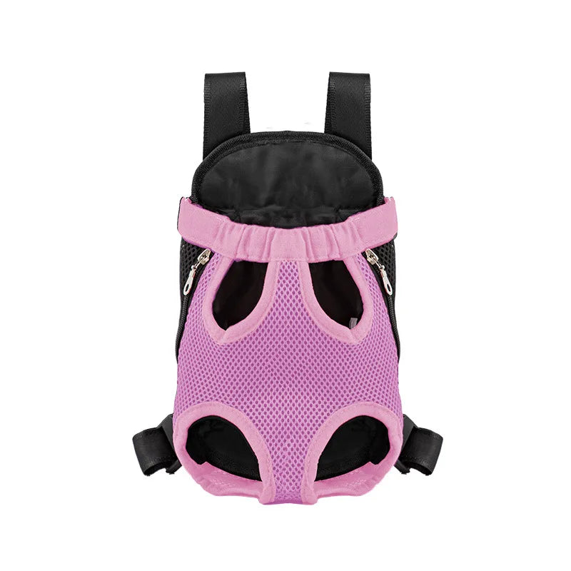 Breathable Pet Carrier Backpack | Front & Back Wear for Small Dogs & Cats