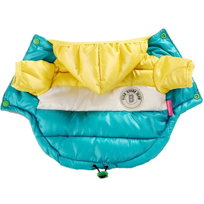 Winter Dog Down Jacket | Waterproof, Warm & Stylish Pet Coat for Small to Large Dogs & Cats