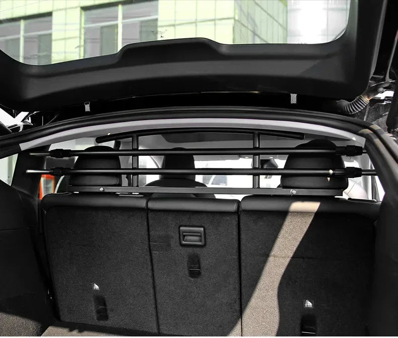 Barandilla para mascotas en el maletero del Tesla Model Y, barrera para perros, barandilla para mascotas a bordo en el maletero, valla para mascotas en el asiento trasero, accesorios para el coche Model Y 2024