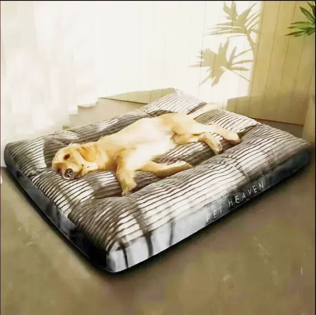 Washable Corduroy Dog Bed | Deep Sleep Cushion for Small to Large Dogs
