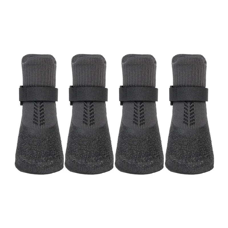 Winter Dog Boots – Waterproof, Anti-Slip & Cozy Paw Protection