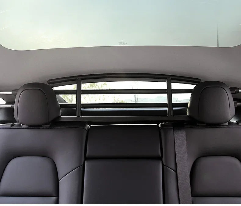 Barandilla para mascotas en el maletero del Tesla Model Y, barrera para perros, barandilla para mascotas a bordo en el maletero, valla para mascotas en el asiento trasero, accesorios para el coche Model Y 2024