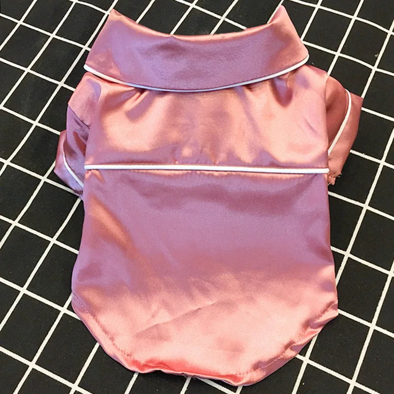 Summer Cotton Pet Pajamas | Soft & Lightweight Sleepwear for Small Dogs and Cats