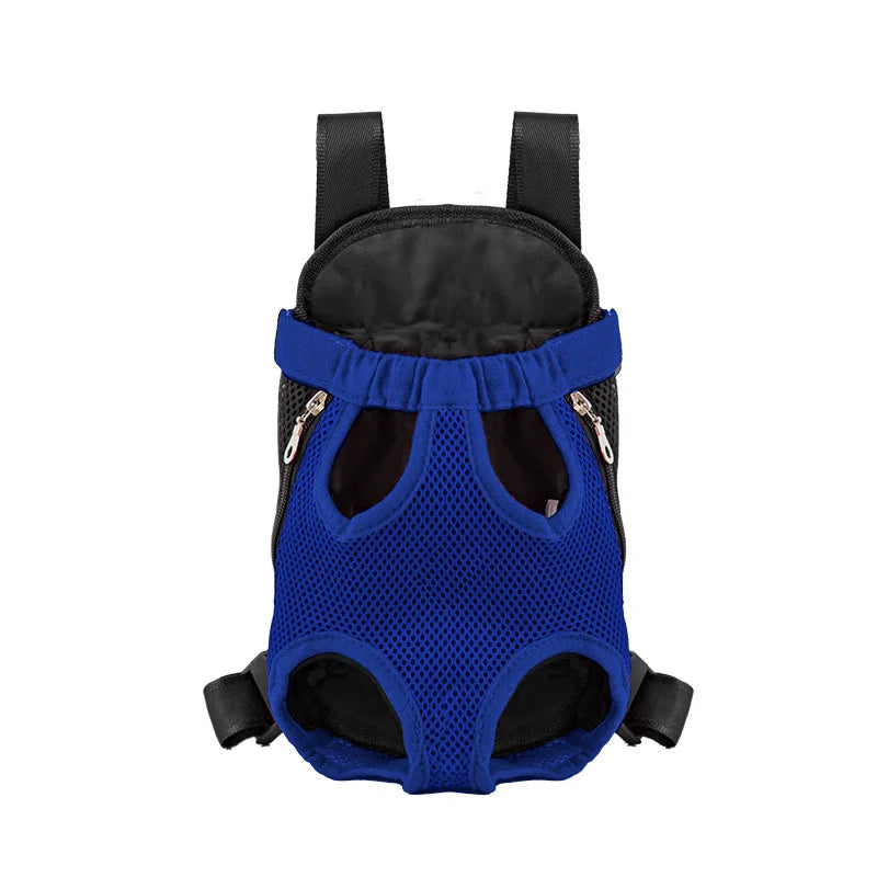 Breathable Pet Carrier Backpack | Front & Back Wear for Small Dogs & Cats
