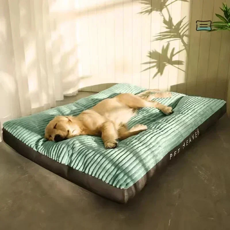 Washable Corduroy Dog Bed | Deep Sleep Cushion for Small to Large Dogs