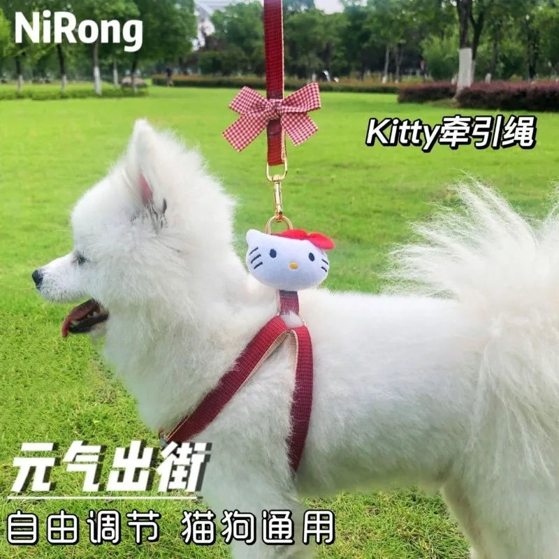 Sanrio Hello Kitty | Kuromi | My Melody Pet Leash – Kawaii Style for Your Furry Friend