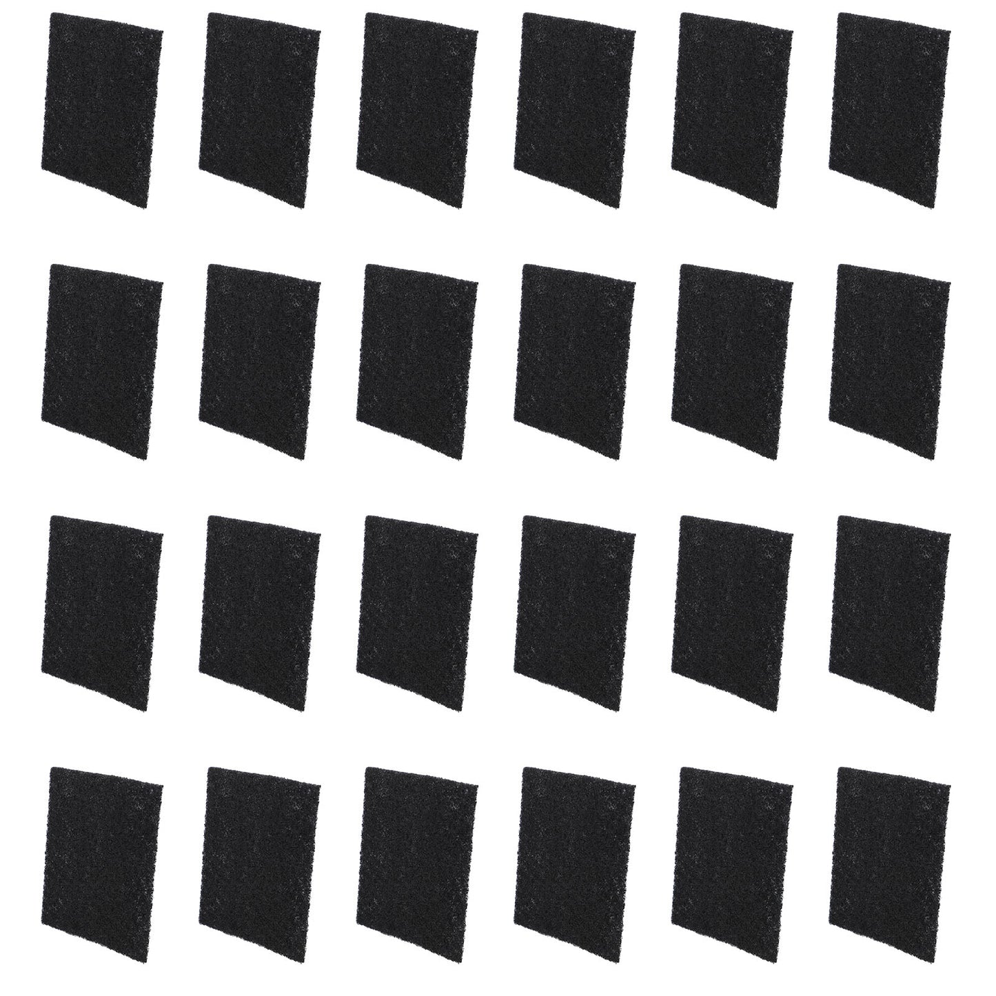 24pcs Activated Carbon Cat Litter Filter Pads – Odor Eliminator for Fresh and Clean Air