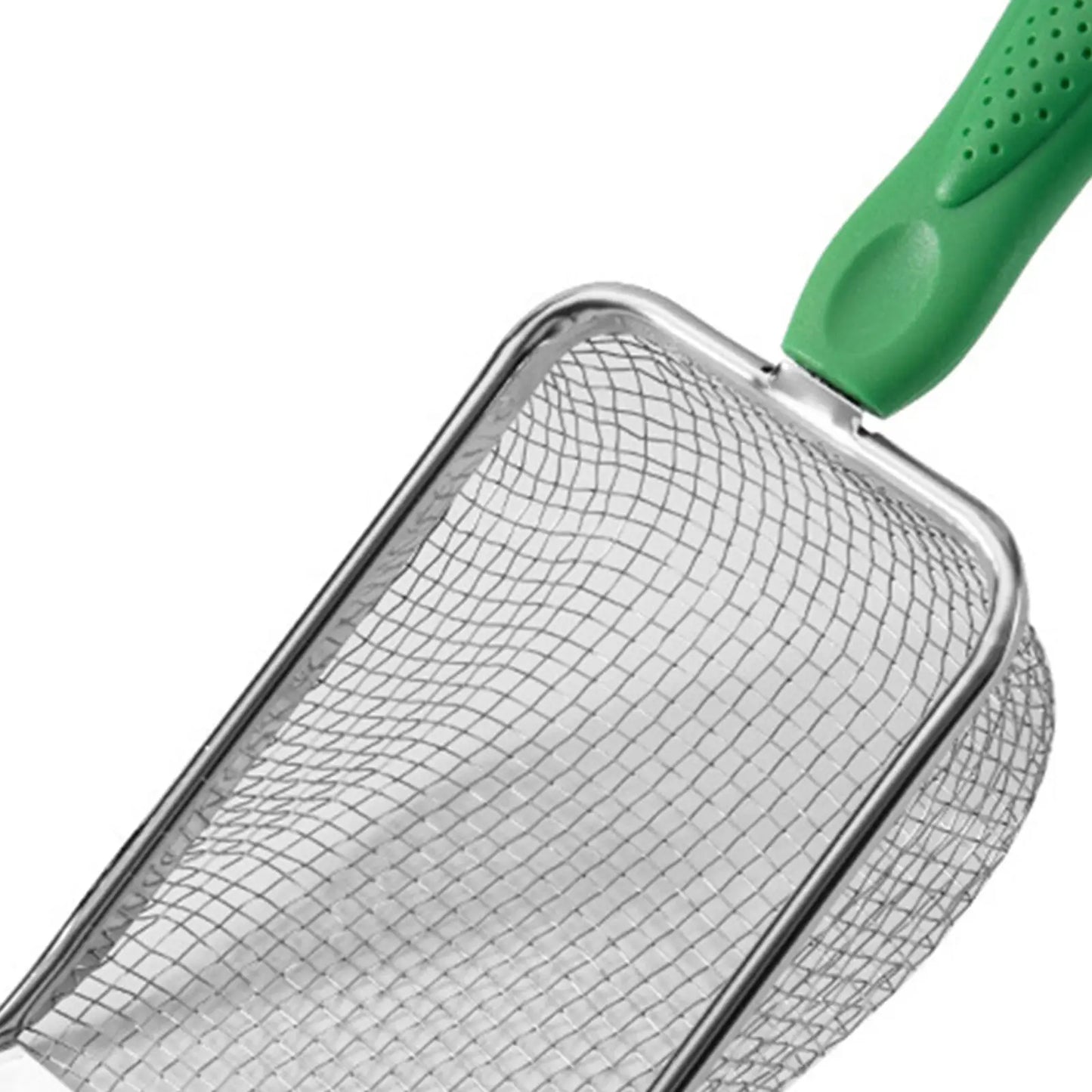Metal Cat Litter Scoop – Non-Slip Handle Poop Sifter for Cats, Small Pets, and Habitat Cleaning