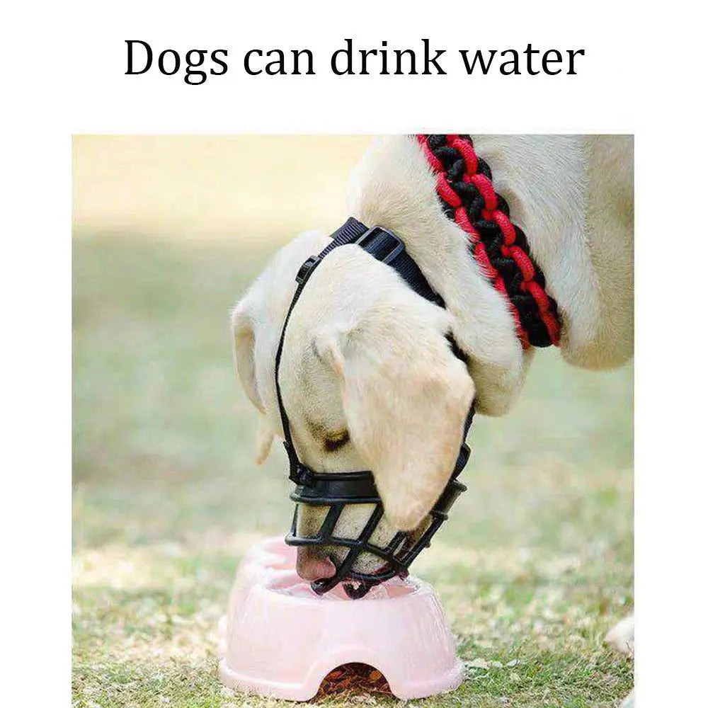 Silicone Dog Muzzle – Comfortable, Breathable, and Secure for All Dog Sizes
