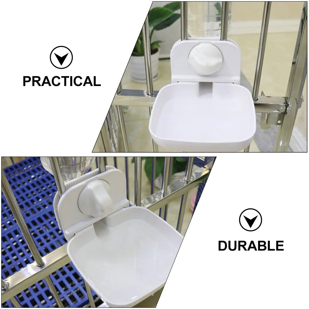 Comedero automático de agua para conejos: dispensador antifugas con recipiente de plástico desmontable 