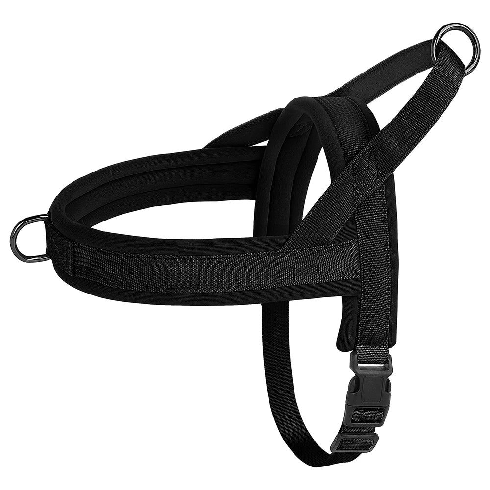 Soft No-Pull Dog Harness – Adjustable, Padded Vest for Small and Medium Dogs
