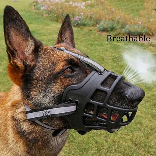 Silicone Dog Muzzle – Comfortable, Breathable, and Secure for All Dog Sizes