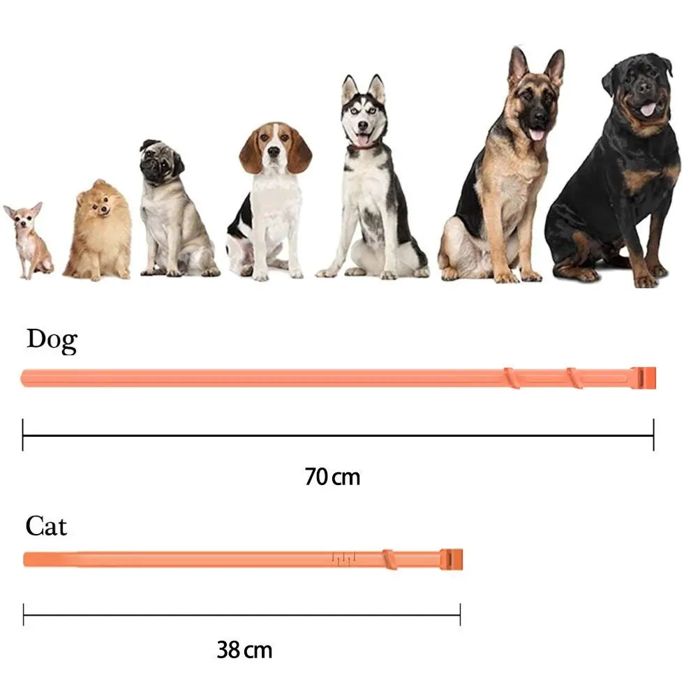 Adjustable TPR Pet Calming Collar – Soothing Anxiety Relief for Dogs & Cats