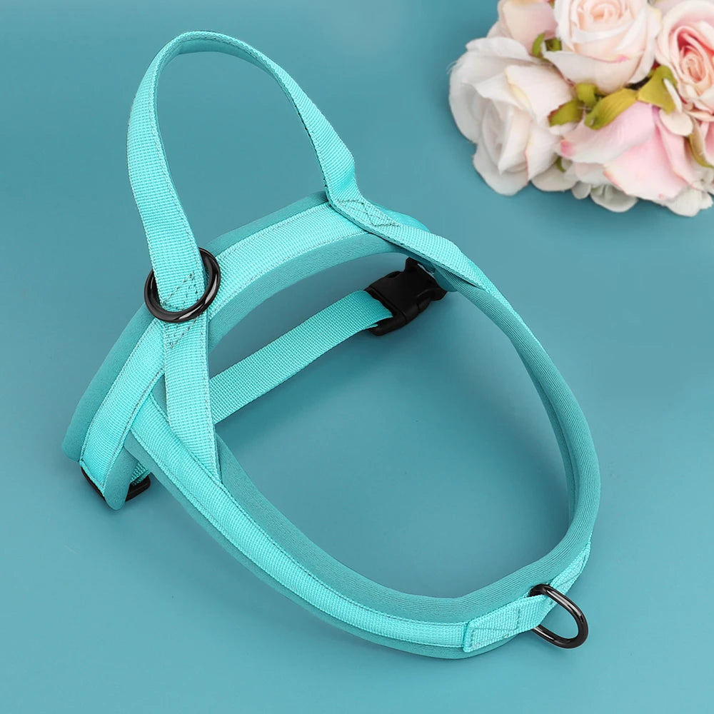 Soft No-Pull Dog Harness – Adjustable, Padded Vest for Small and Medium Dogs