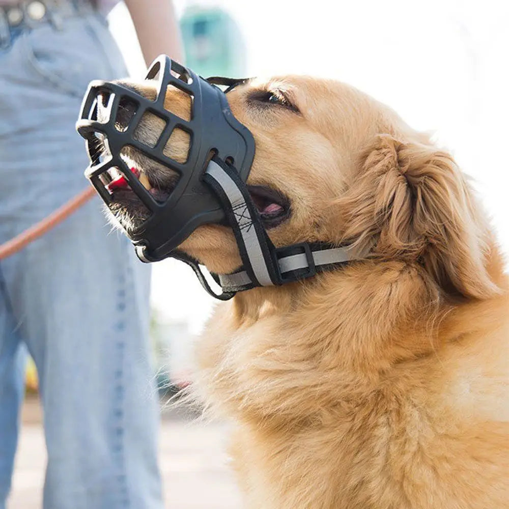 Silicone Dog Muzzle – Comfortable, Breathable, and Secure for All Dog Sizes