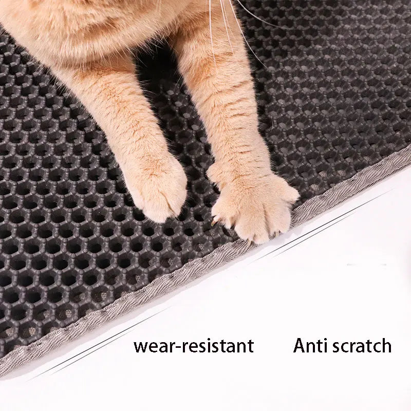 EVA Double Layer Cat Litter Pad - Waterproof, Non-Slip, and Easy to Clean