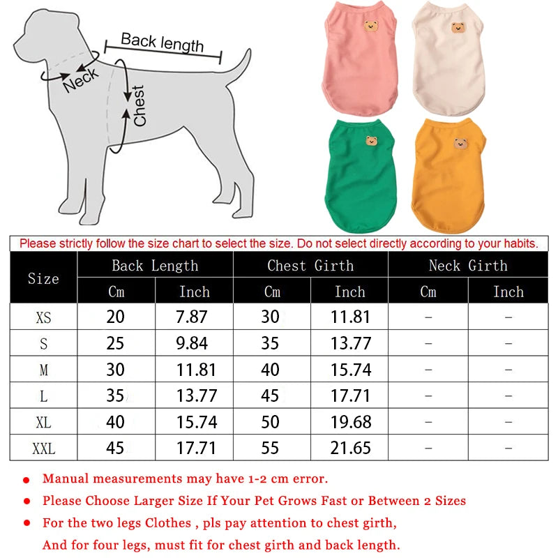 Waffle Grid Dog T-Shirt – Lightweight Spring/Summer Vest for Small & Medium Dogs and Cats