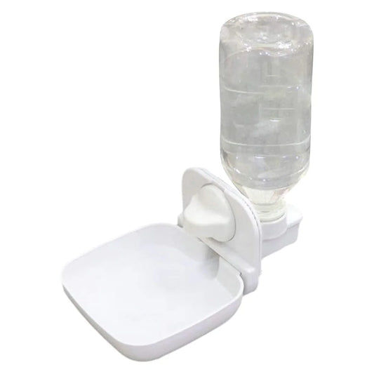 Automatic Small Pet Water Feeder – No-Leak Dispenser with Detachable Plastic Bowl