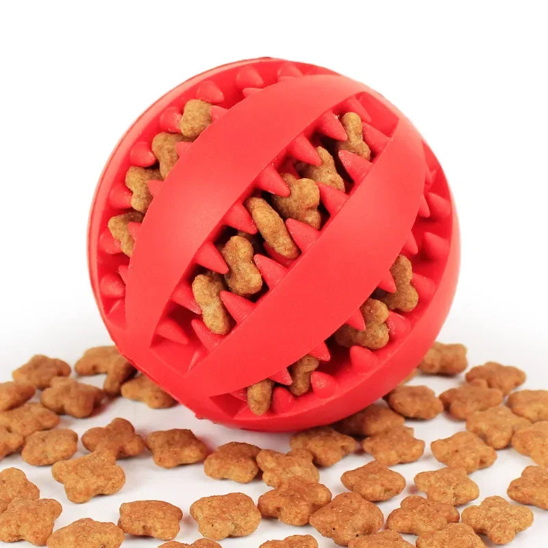 Indestructible Interactive Rubber Chew Ball for Dogs & Cats – 5CM