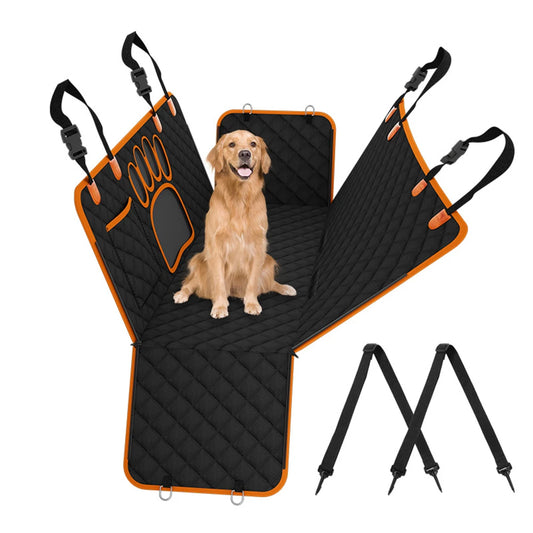 Waterproof Dog Car Seat Cover | Hammock & Rear Seat Protector for Small, Medium & Large Dogs