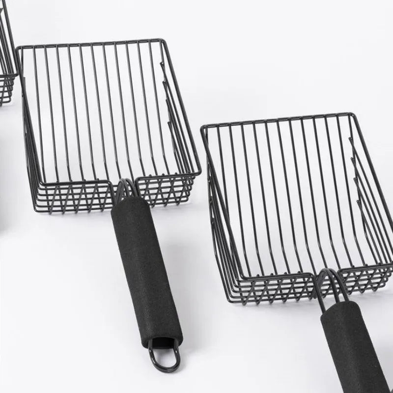 Stainless Steel Cat Litter Scoop – Durable Shovel with Comfortable Handle for Easy Cleaning