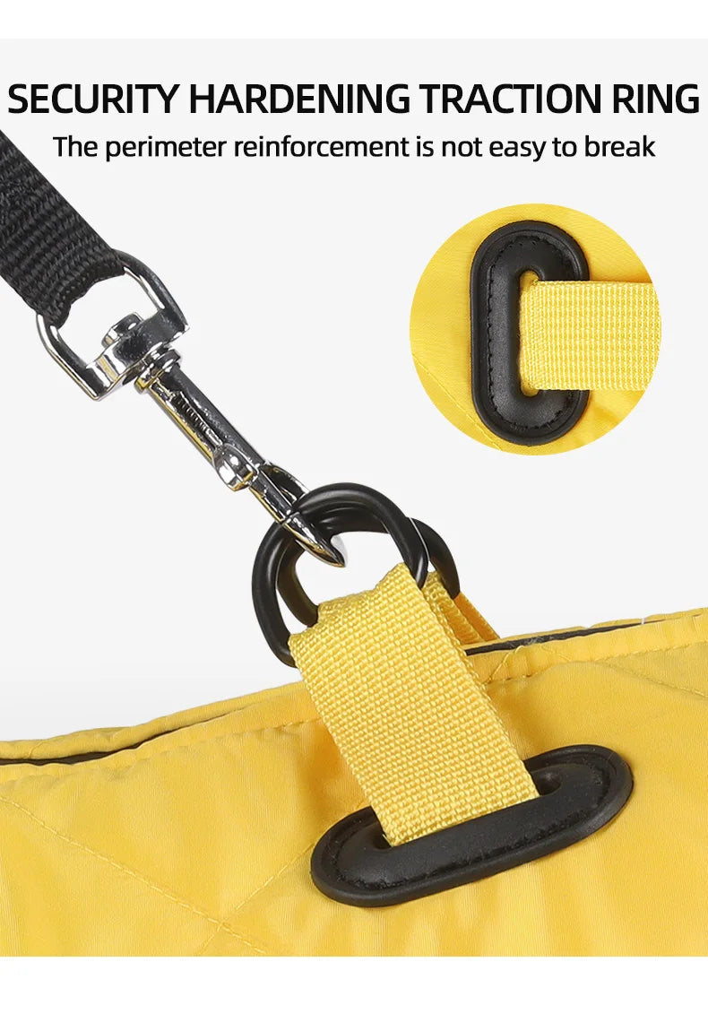 Chaqueta de invierno para perros grandes: cálida, impermeable y resistente al viento para proteger a tu mascota