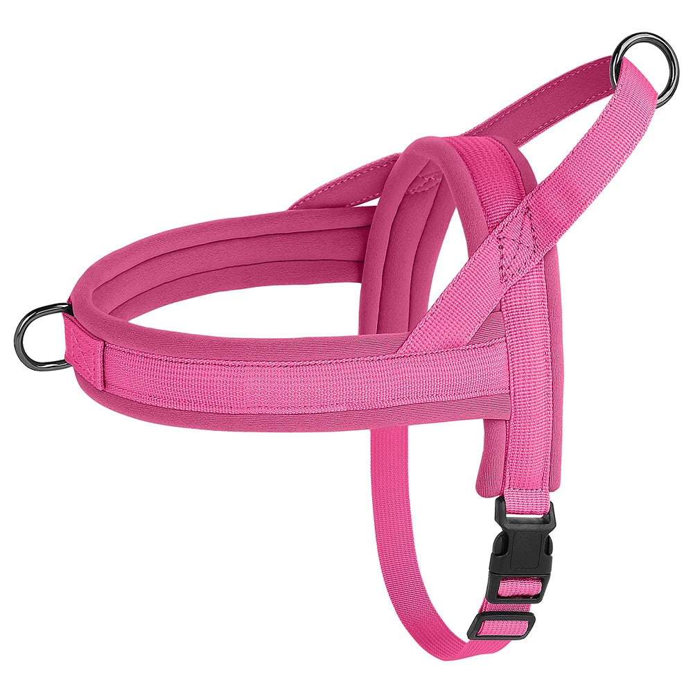 Soft No-Pull Dog Harness – Adjustable, Padded Vest for Small and Medium Dogs