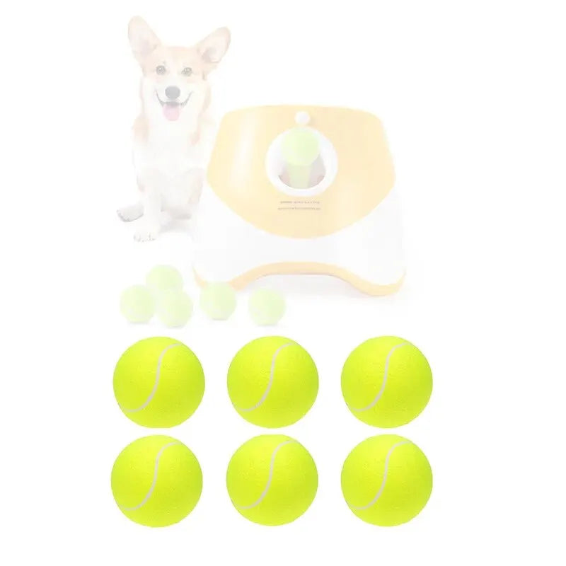 Tennis Balls for Small Dogs – 2 Inch Size, Compatible with Automatic Ball Launchers (12-Pack)