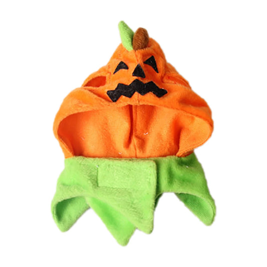Halloween Pumpkin Hat for Cats & Small Dogs – Adjustable Festive Costume