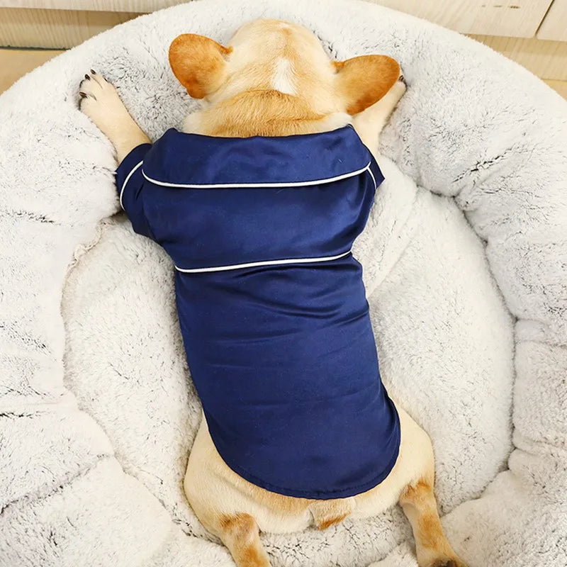 Luxury Pet Pajamas – Soft Silk Pajamas for Small Dogs and Cats