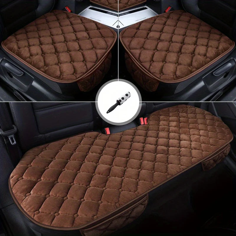 3 fundas para asientos de coche para mascotas con quitapelos: almohadillas cálidas para perros