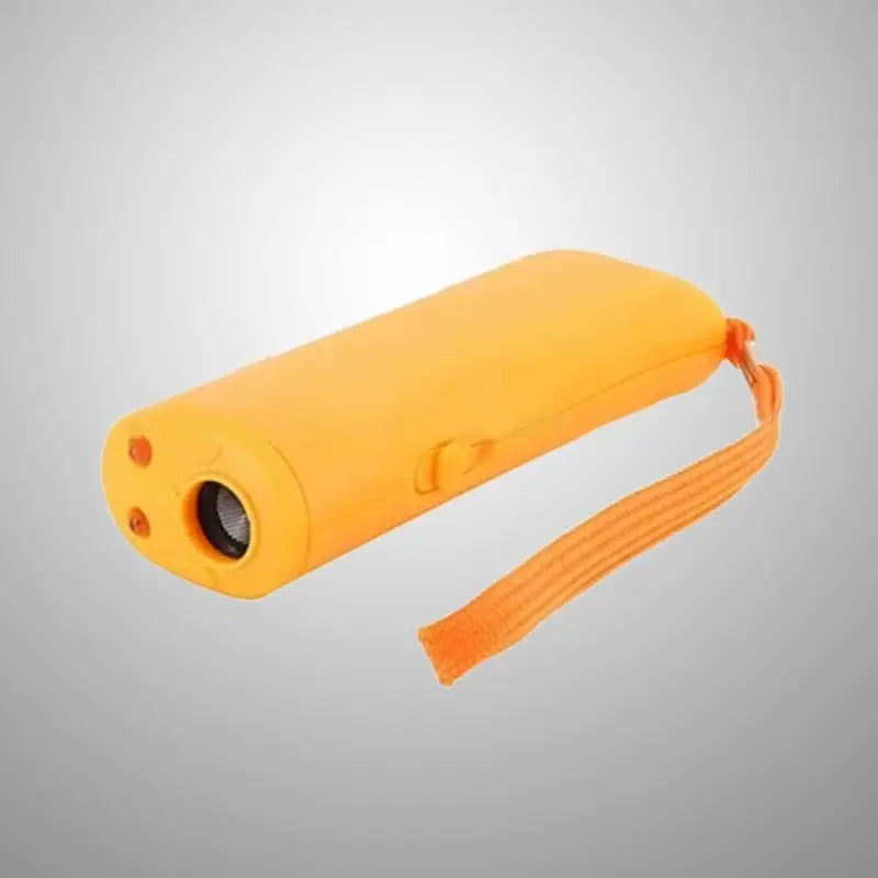 Ultrasonic Dog Repeller & Trainer – No Bark Control with LED Light Torch
