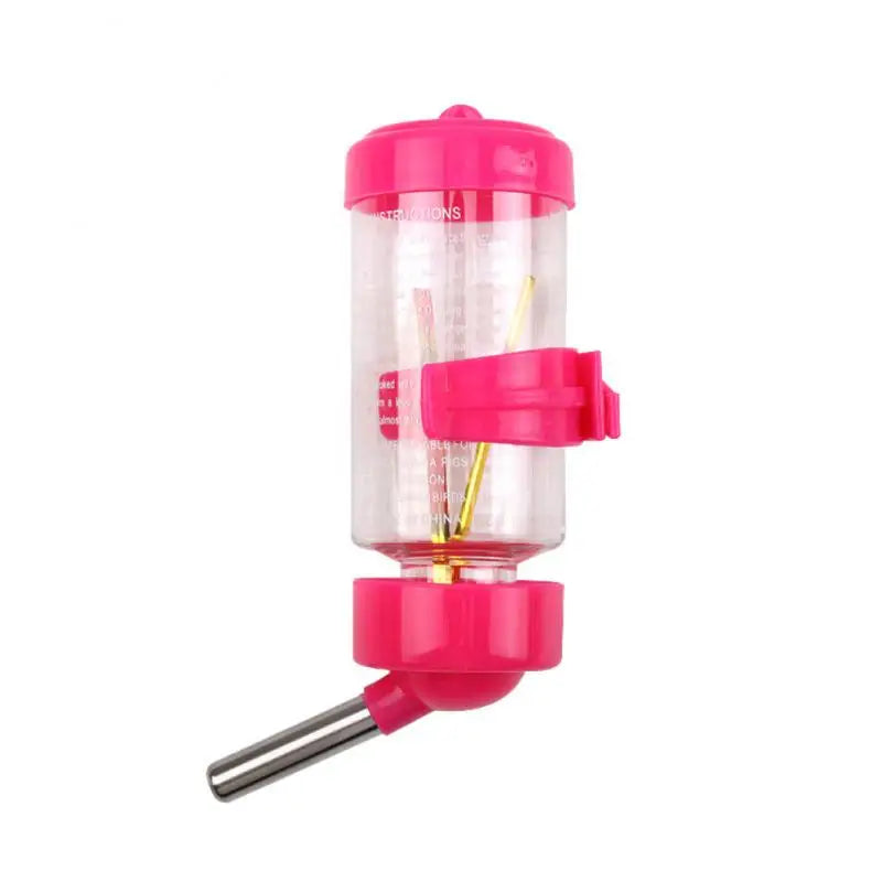 80/125ML Hanging Pet Water Bottle – Leak-Proof Dispenser for Hamsters, Rabbits & Guinea Pigs