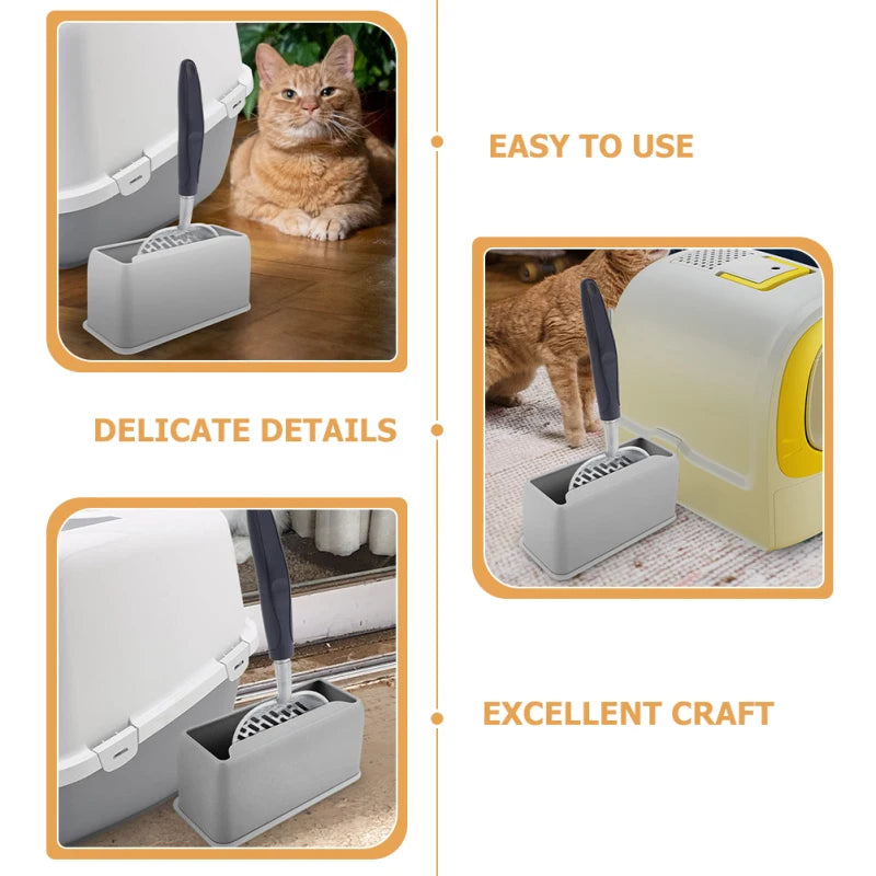Universal Cat Litter Scoop Holder – Durable Storage Stand for Litter Scooper