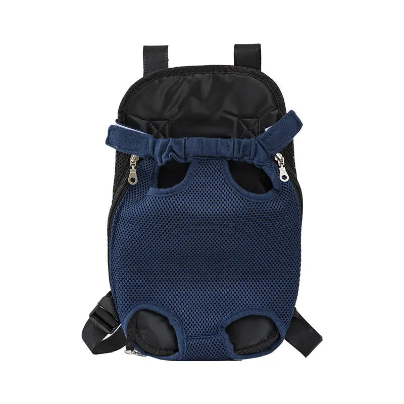 Breathable Pet Carrier Backpack | Front & Back Wear for Small Dogs & Cats