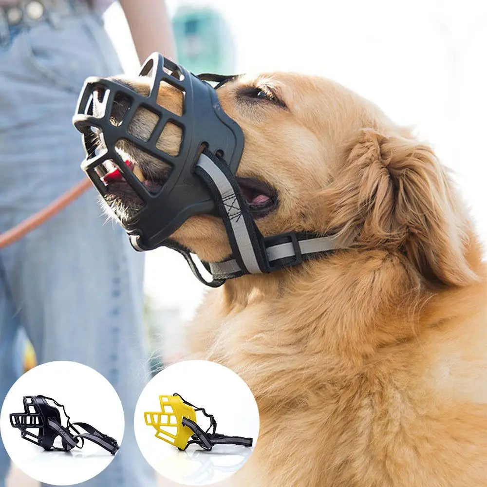 Silicone Dog Muzzle – Comfortable, Breathable, and Secure for All Dog Sizes