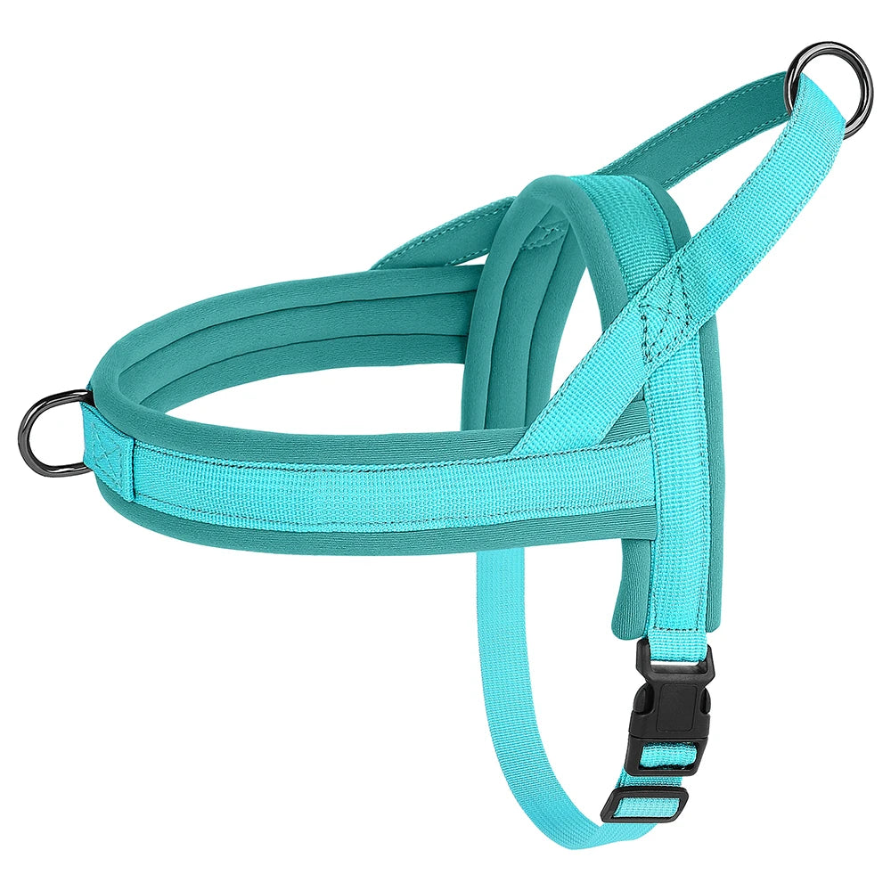 Soft No-Pull Dog Harness – Adjustable, Padded Vest for Small and Medium Dogs