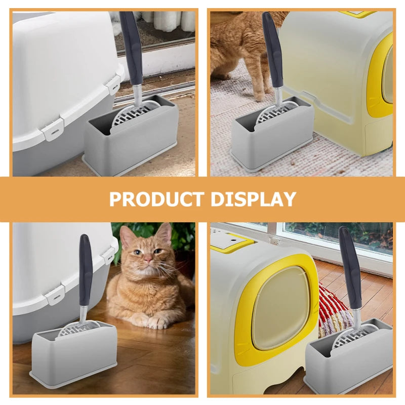 Universal Cat Litter Scoop Holder – Durable Storage Stand for Litter Scooper